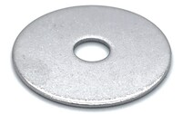 M6 X 18 MM METRIC FENDER WASHER ZINC PLATED, DIN9021B